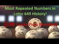 Most Repeated Numbers in Lotto History Lucky Picks Revealed