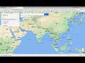 How to record and replay the travel route in google map using mobile app Geo Tracker