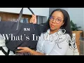 WHAT S IN MY BAG ZARA Personalized XL Nylon Tote