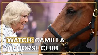 WATCH: Queen Camilla Visits Ebony Horse Club to Mark 30th Anniversary
