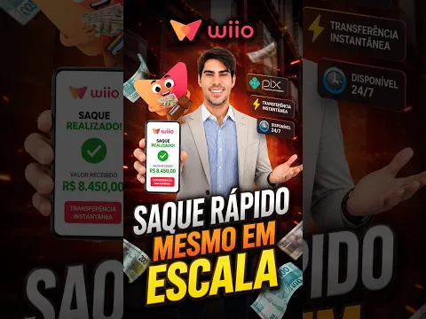 Escalar suas vendas não deveria significar esperar mais para receber. Saque rápido mesmo em escala!