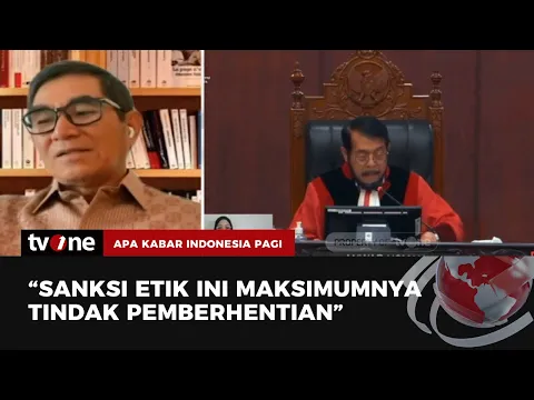 Jika Hakim MK Lakukan Pelanggaran, Hamdan Zoelva: Hanya Diberi Sanksi Etik
