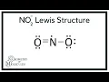 NO2 - Lewis Structure Nitrite Ion