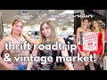 Thrifting Roadtrip w Bestie Vintage Market In Charlotte NC