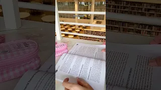 ASMR Study With Me Library Vlog Studymotivation 