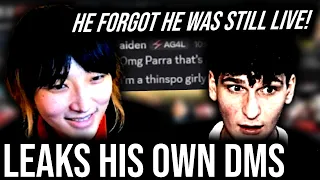 Aiden Leaks HIS OWN DMS LIVE