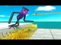 Download Lagu Monsters Jump Over 5 Obstacles and Dodge the Ballista - Animal Revolt Battle Simulator