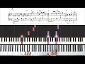 【楽譜】『レンズ／幾田りら』THE F1RST TAKE ver. piano cover