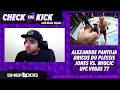 Check The Kick Dricus Du Plessis Jones vs Miocic UFC Vegas 77