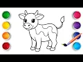 Amazing Cow Coloring Pages Creative Kids Activity