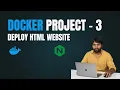 Project Deploy a Static Website using Docker Nginx