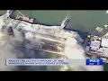 Massive fire destroys impound lot warehouse where NYPD evidence is stored