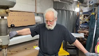 The screws for the hatch in the dining room are now in place after a bit of drilling and filing.