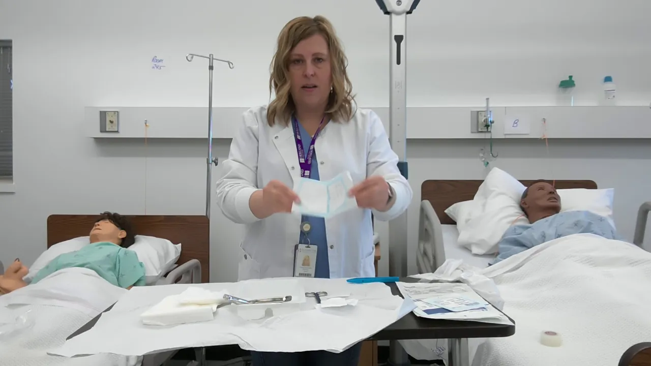 setting up a Sterile Field