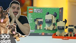 A kutyafáját🐶 || LEGO 40440 Németjuhász kutya BrickHeadz | 300 alatt