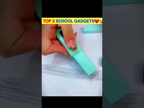 ⚡Top 2 Amazing School Items In Telugu⚡Students Favourite Gadgets Telugu⚡#shorts #stationery