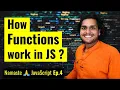 How functions work in JS Variable Environment Namaste JavaScript Ep 4