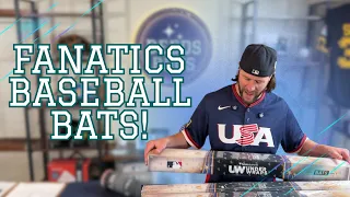Opening a Case of all Baseball Bats Fanatics Under Wraps