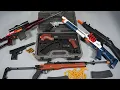 Lagu AK47 or Draco AK Airsoft ToyGun Unboxing Nerf Gun SVD Shot Gun - Realistic Toy Guns Collection