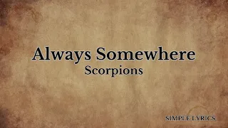 Download Scorpions - Always Somewhere (Lyrics) MP3