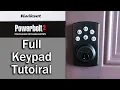 Kwikset Powerbolt 2 Smart Deadbolt Full Key-Pad Tutorial