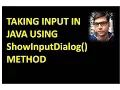 How to take user inputs in Java