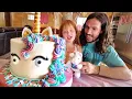 Download Lagu 5 YEARS OLD!!  Unicorn Birthday Cake, Hidden Presents, Surprise Party inside an abandoned mansion!