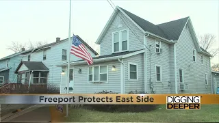 Freeport clears properties out of the city s east side to ward off future risk for flood damages