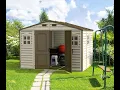 DuraMax Vinyl Outdoor Storage Sheds Buildings and Shelters