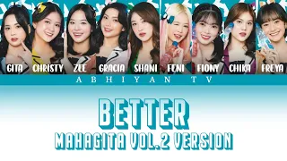 jkt48 better mahagita vol 2 color coded lyrics