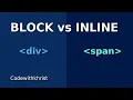 Class 8 HTML Block vs Inline Elements Explained Master the Structure of Web Pages