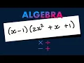 Algebra Multiplying a binomial with a trinomial Grade 9 Math