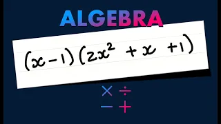 Algebra Multiplying a binomial with a trinomial Grade 9 Math