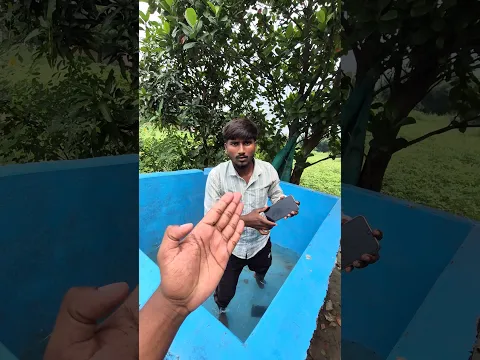 magic ✨️ nahi hua to bhai ne apna mobail tanki me fenk diya | #viralvideo #magic #shortvideo