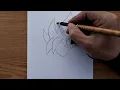 How To Draw Goku Super Saiyan Blue Kamehameha || Anime Drawing