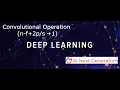 Convolutional Neural Network 3 Convolutional Operations