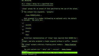 The sleep Command In Linux