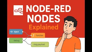 Node-RED Nodes Explained Input Output Function Debug in Hinglish Beginner IoT Tutorial