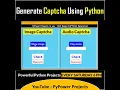 Output of Captcha Generation using Python PyPower Projects