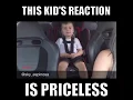 Kid's reaction to mom's Evo acceleration