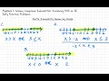 Easy Practice Problems Solving Compound Inequalities Involving AND or OR Algebra 1