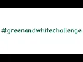 Green and White Challenge Social Media Campaign