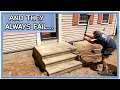 Why Precast Concrete Steps Fail Sink