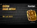 Download Lagu Harga Emas Antam Hari ini Menguat (8 Juli  2025)