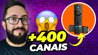 USANDO O FIRE STICK 100%! Acesse GRÁTIS agora mesmo + de 400 canais! IPTV GRÁTIS 2025!