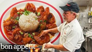 A Day with the Saucier At One of New Orleans s Oldest Restaurants On the Line Bon Appetit