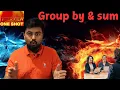 Group data by a column and calculate the sum