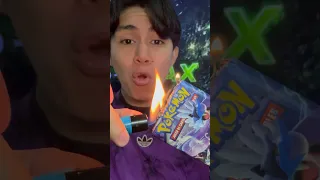 QUEME un sobre pokémon RARO