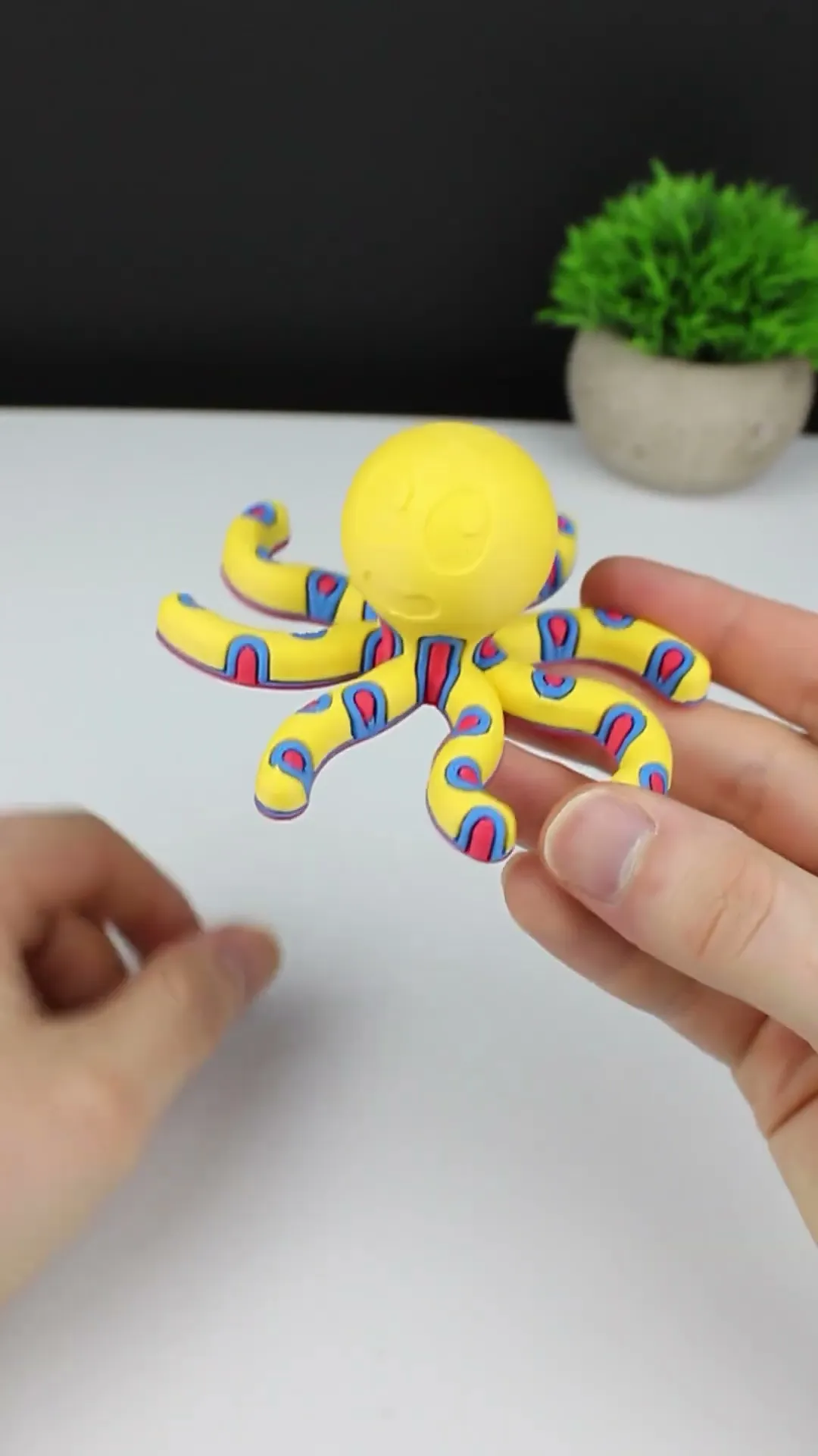 Spotted Octopus - Single Extruder - Triple Color