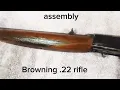 Browning SA - 22 Auto Rifle Adjustment to Eliminate